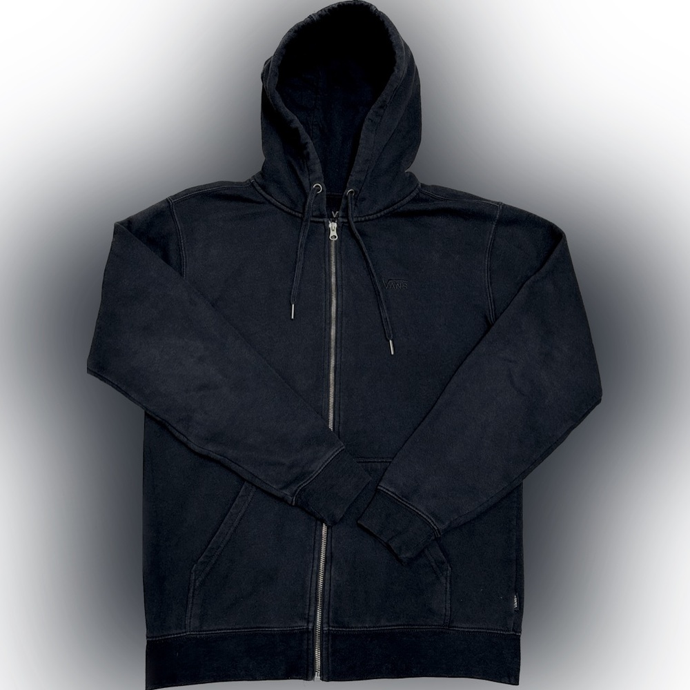 Black hoodie with gold hardware